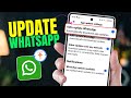How To Update WhatsApp on Android | Install WhatsApp Latest Version From Android