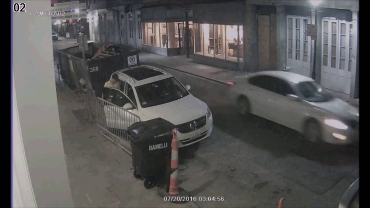 Watch Raw Video Of French Quarter Car Burglary Suspect - YouTube