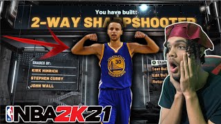 I PLAYED NBA 2K21 EARLY and CREATED THE FIRST EVER GAME BREAKING DEMIGOD POINT GUARD BUILD! NBA 2K21