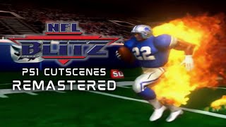 NFL Blitz PS1 FMV Cutscenes Remastered (1080P 30FPS)