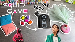 🦑Squid Game Paper Crafts – Make ALL the Games!