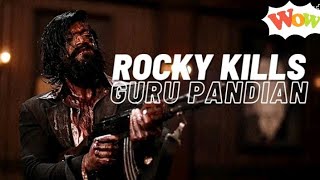 Rocky Kills Guru Pandian | KGF Chapter 2￼yp #foryoupage #fypシ #new #clip #kgf2 #kgfchapter2 #kill