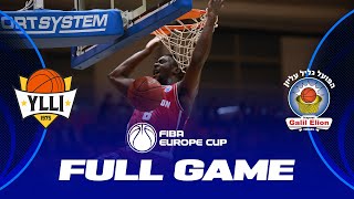 Golden Eagle Ylli v Hapoel Galil Elion | Full Basketball Game | FIBA Europe Cup 2022-23