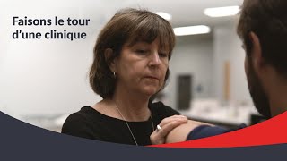 Tour d'une clinique