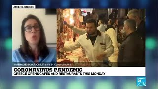 Coronavirus pandemic: Greece opens cafes and restaurants