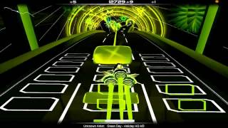 Green Day - Holiday (audiosurf)