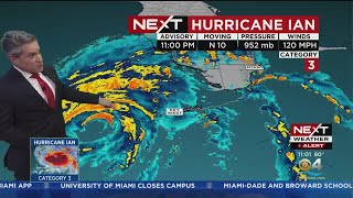 Tracking Hurricane Ian