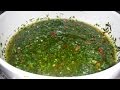 Receta de Salsa chimichurri # 1