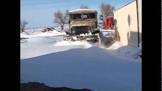 m211 going through some snow