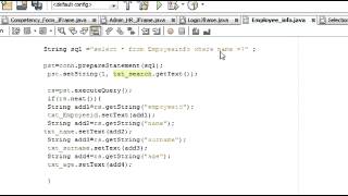 Java prog#21 Advanced search a particular data inSQLite MySql Database in Netbeans java jtable