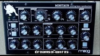 DreamsOfWires - Moog Minitaur (Arp Tweaking #4)