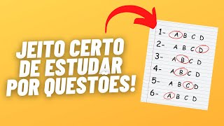 5 DICAS PARA ESTUDAR POR QUESTÕES DO JEITO CERTO - Projeto Estudar e Aprender