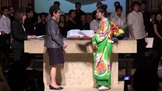 2016 Punahou School Japanese Language Department Graduation Ceremony (May 18, 2016)