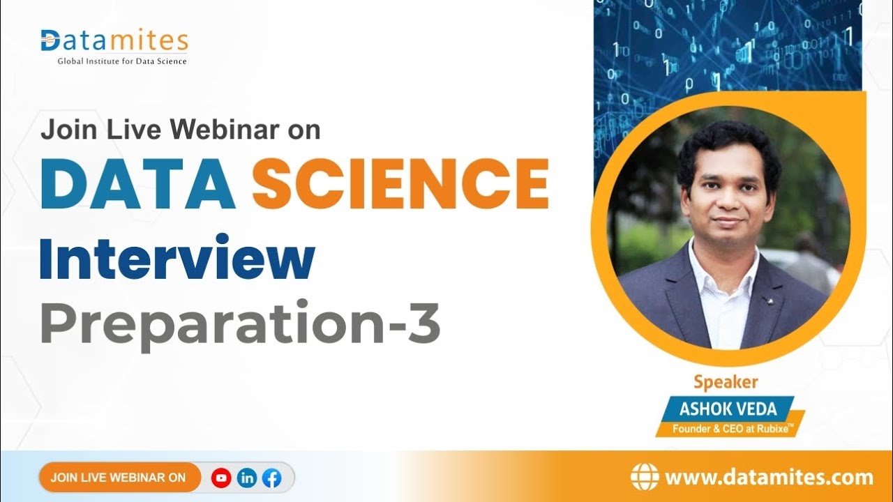 Data Science Interview Preparation Part 3 Youtube