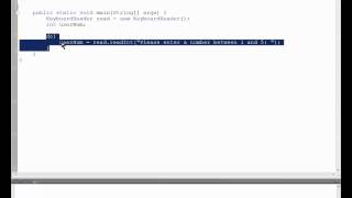 Java Tutorial Part 10 - Do While Loops