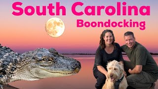 BOONDOCKING at Santee Coastal Reserve ~ SOUTH CAROLINA