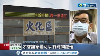 遺體火化問題怎解套? 醫籲:彈性放寬規定 黃立民:遺體密封好就不一定要24小時火化｜記者 張珈瑄 簡鈺霖｜【台灣要聞】20220608｜三立iNEWS