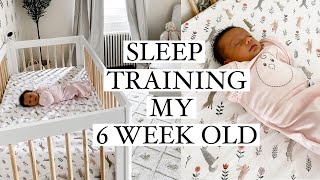 DITL: Sleep Training My 6 Week Old \u0026 Amazon Haul