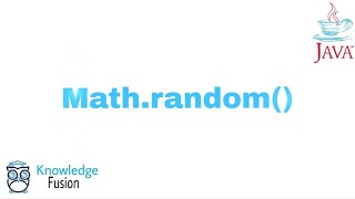 Math.random() function in JAVA | ICSE