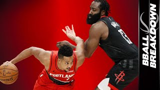 Rockets At Trail Blazers: Harden and CJ Each Score 44 Points | FULL GAME HIGHLIGHTS