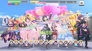 『ドレミファクトリー ! (#U149 VERSION)』FORTE譜面 GRAND放置Sクリア【ノワールSSR衣装9人】#デレステ #NoxPlayerZ