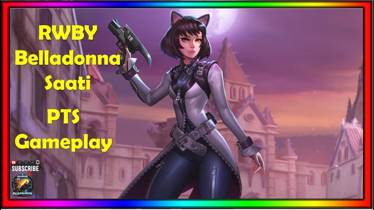 Paladins 5.4 RWBY PTS - Saati New Skin Blake Belladonna Saati, Voice ...