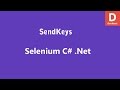 Selenium C# SendKeys