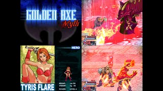 Golden Axe: Myth - Tyris Flare (No Death) (All Paths/Secrets)