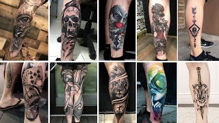 Stylish Leg Tattoos For Men 2022 | Best Leg Tattoos 2022 | Leg Tattoos For Guys 2022