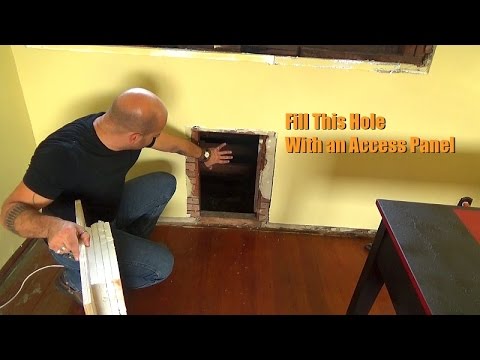 Creating a Wall Panel Attic Access Creating a Wall Panel Attic Access