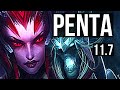 ELISE vs KARTHUS (JUNGLE) | Penta, Legendary, 400+ games, 17/5/10 | KR Challenger | v11.7