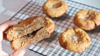 [Eng Sub] 미친맛.... 단짠매력 솔티피넛버터쿠키  : Peanut butter cookie Recipe ㅣ오데 O'de