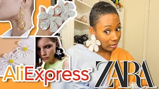 Zara vs AliExpress - Statement Earrings