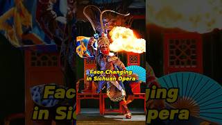 Face Changing in Sichuan Opera! #china #chineseculture #sichuan #chineseopera #chinesewithmia