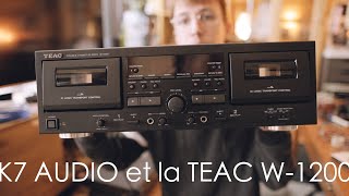 La cassette audio fait un grand retour ? + mon avis sur la platine TEAC W-1200  📼 🎶