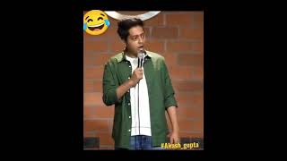 Akash Gupta Once Said 😂😁 #shorts #comedy #standup