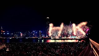 Hong Kong Winterfest 2023 Harbourfront Pyrotechnics