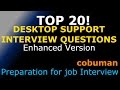 Gear Up for Success: Top 20 Desktop Support Interview Questions and Expert Answers