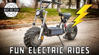 Top 5 Fun Adventure Vehicles Powered by Electricity