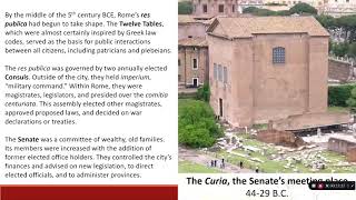 Rome, From Republic to Empire with Professor Williams