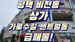 평택 비전동 상가 가로수길 센트럴돔 급매물!