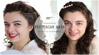 Making Victorian Hair Wearable | Hair Tutorial