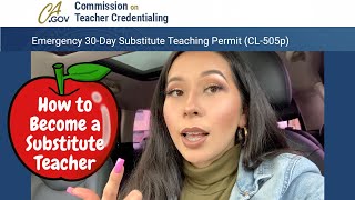 How to Become a Substitute Teacher in California | CBEST | CTC