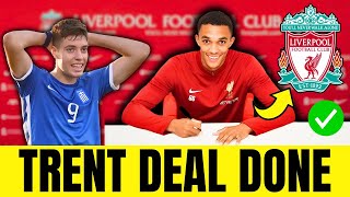 🚨Liverpool Transfer News: ✅$27M Striker, Trent Alexander-Arnold DEAL DONE🔥 Stefanos Tzimas transfer