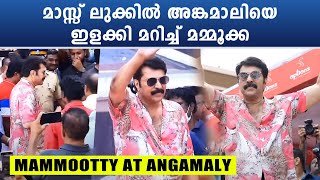 Mammootty At Angamaly: അങ്കമാലിയിൽ ആരാധകരെ ആവേശത്തിലാക്കി മമ്മൂക്ക