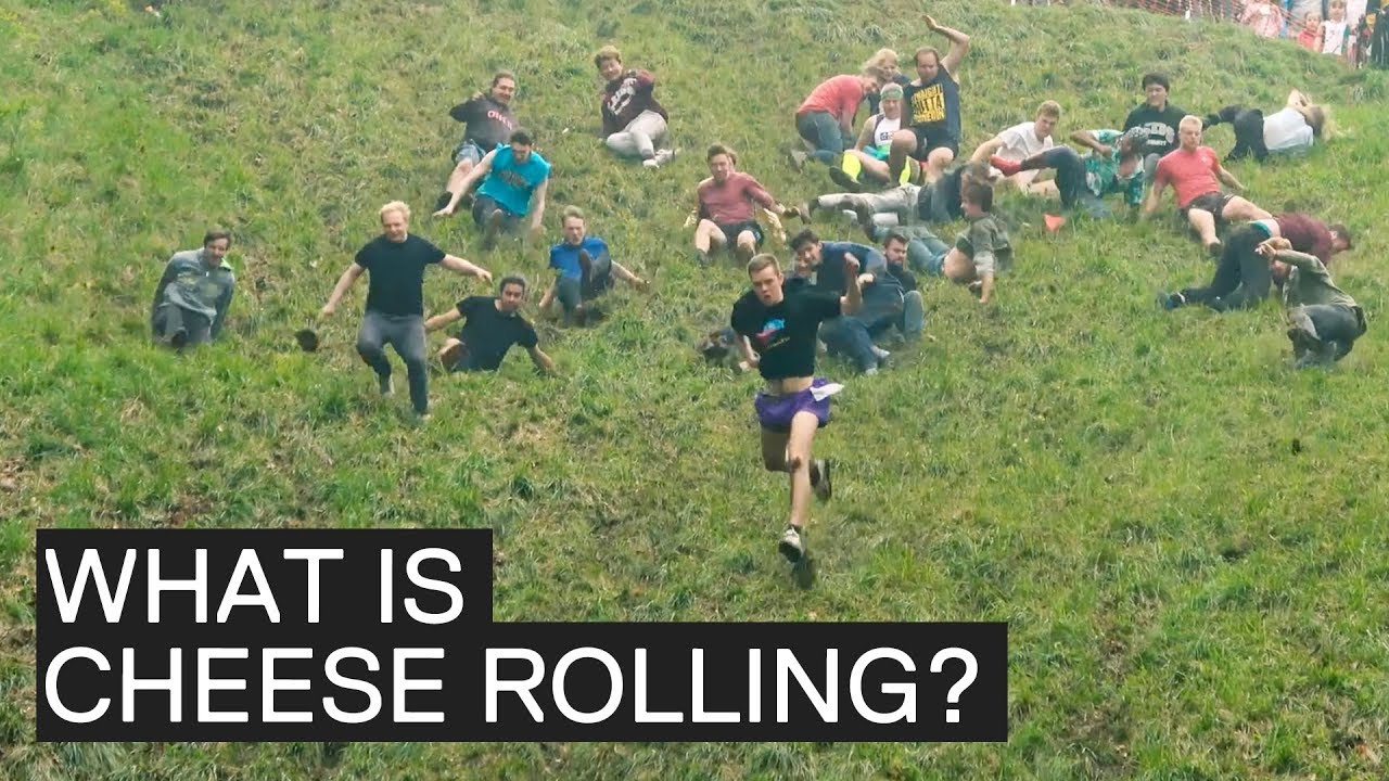 What Is The Gloucester Cheese Rolling Competition? * Explained * - YouTube