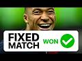 How to Spot FIXED MATCH to Make Money 💰 (Best Method)