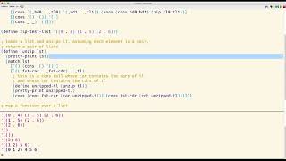 Racket Functions over Lists (Coding Exam 1 Practice)