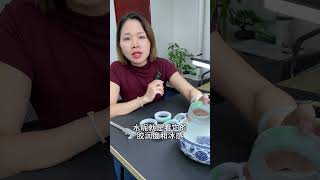 仙气十足的春彩镯，新手入门的首选手镯！#翡翠手镯定制 #珠宝首饰 #翡翠