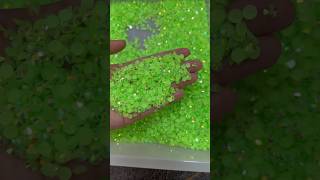 Resin rhinestone peridot ab